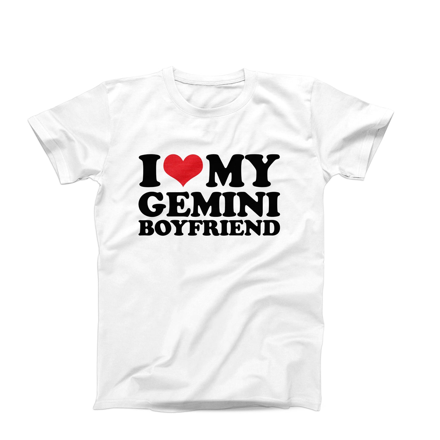 I Love My Gemini Boyfriend T-shirt