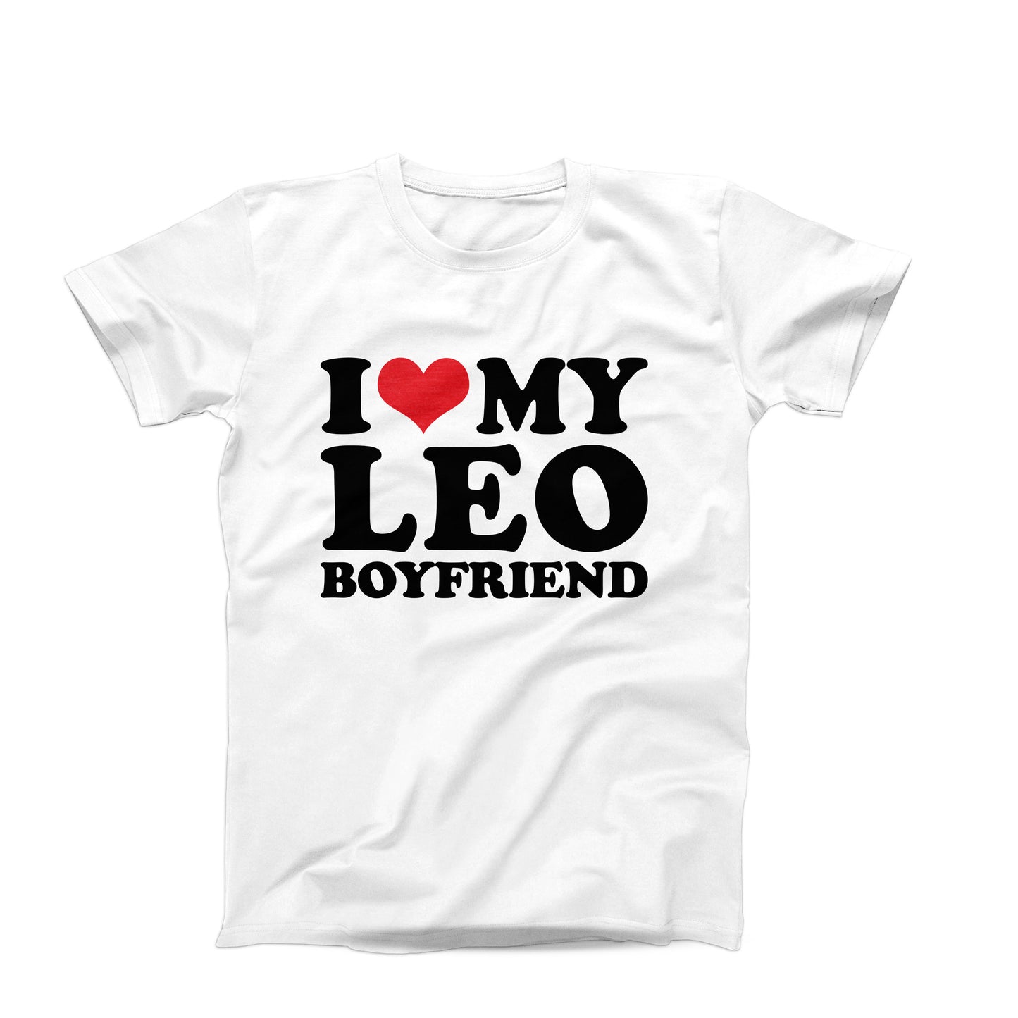 I Love My Leo Boyfriend T-shirt