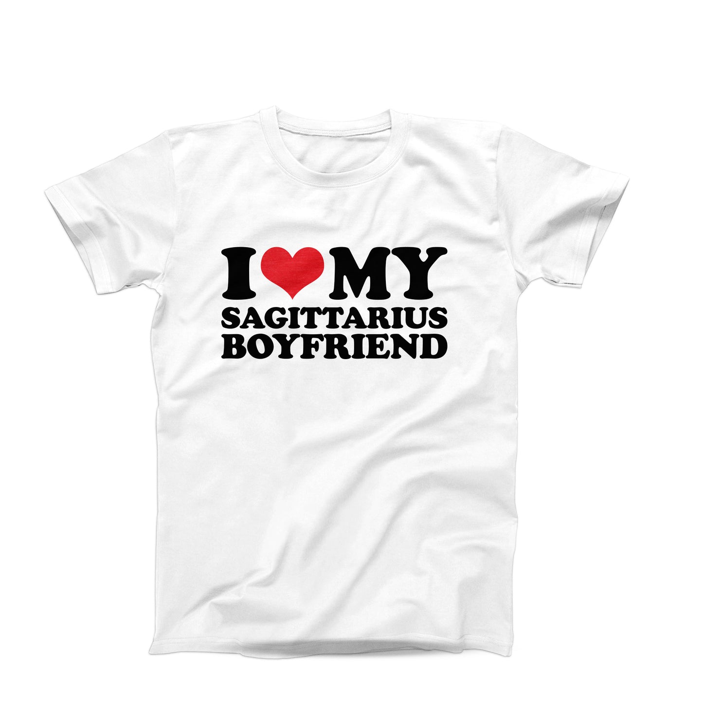 I Love My Sagittarius Boyfriend T-shirt