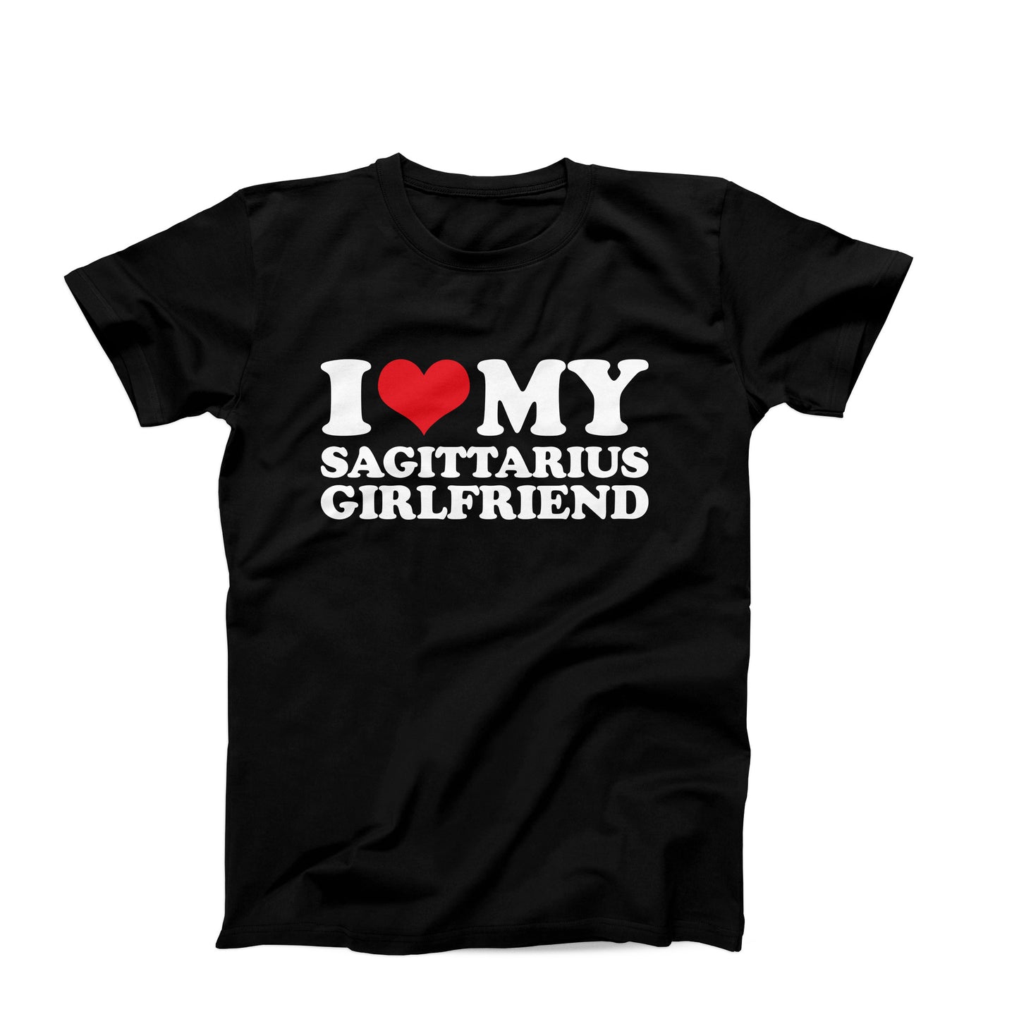 I Love My Sagittarius Girlfriend T-shirt