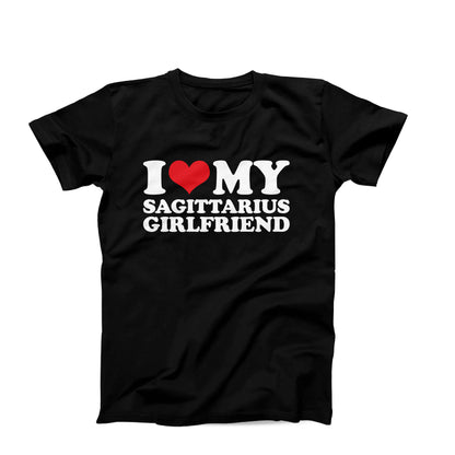 I Love My Sagittarius Girlfriend T-shirt