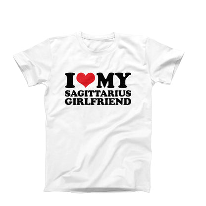 I Love My Sagittarius Girlfriend T-shirt