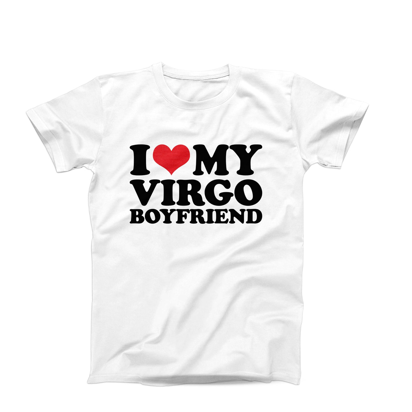 I Love My Virgo Boyfriend T-shirt