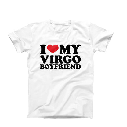 I Love My Virgo Boyfriend T-shirt