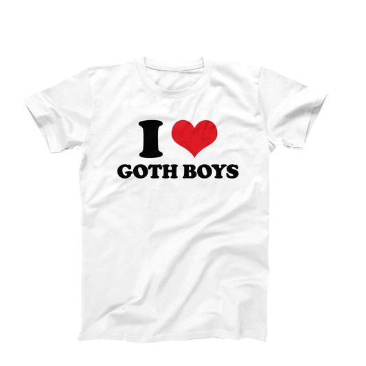 I Love Goth Boys T-Shirt